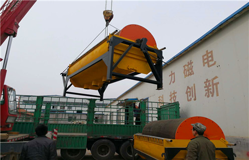 非金屬磁選機(jī)，非金屬磁選機(jī)磁源減弱怎么處理_磁性礦非金屬磁選機(jī)磁源減弱怎么處理_非金屬磁選機(jī)磁源減弱怎么處理工作視頻皮帶及結(jié)構(gòu)價(jià)格