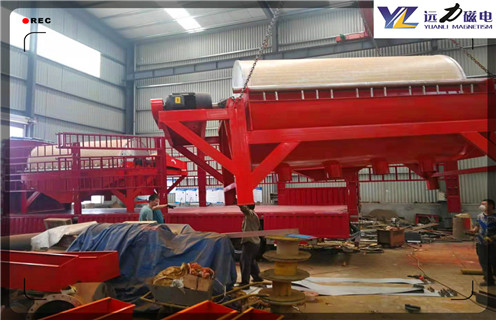 永磁磁選機，怎樣選擇適合自己的赤鐵礦永磁磁選機設備_遠力為您講述怎樣選擇適合自己的赤鐵礦永磁磁選機設備磁場分布圖 