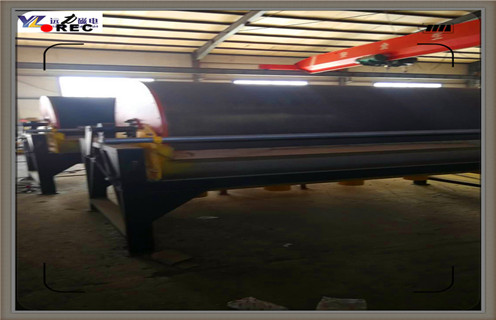 永磁筒式磁選機，黑龍江永磁筒式磁選機退磁_遠力黑龍江永磁筒式磁選機退磁的結構磁場分布圖