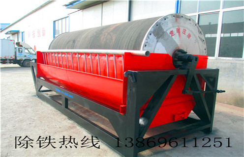 順流磁選機，河北順流式磁選機工作原理及結構圖_河北順流式磁選機磁場強度及跑尾如何處理