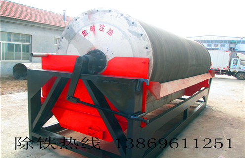 永磁筒式磁選機，福建永磁筒式磁選機優缺點_遠力福建永磁筒式磁選機優缺點的結構磁場分布圖