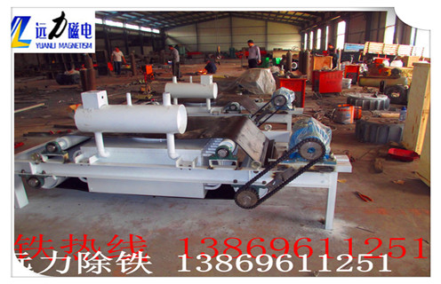 干式永磁磁選機，江蘇干式永磁磁選機_遠力江蘇干式永磁磁選機怎么調整優缺點的結構磁場分布圖 